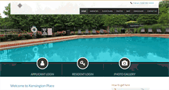 Desktop Screenshot of kensingtonplacegreensboro.com