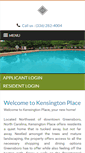 Mobile Screenshot of kensingtonplacegreensboro.com
